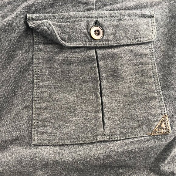 Vintage Eddie Bauer Womens Cargo Pants Size 10 Gray Stretch Tapered Leg Outdoors - Picture 12 of 16